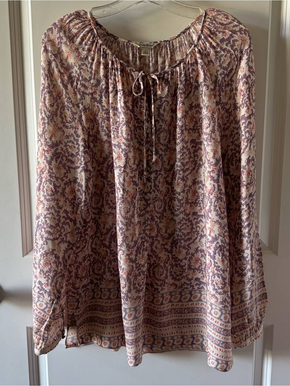 Lucky Brand peasant blouse